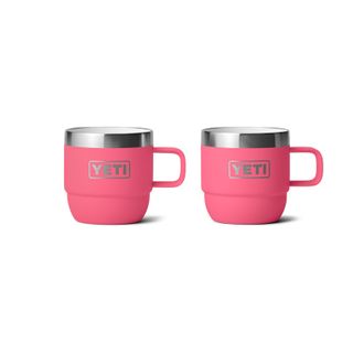 Yeti Rambler 6oz Mug 2pk - Tropical Pink