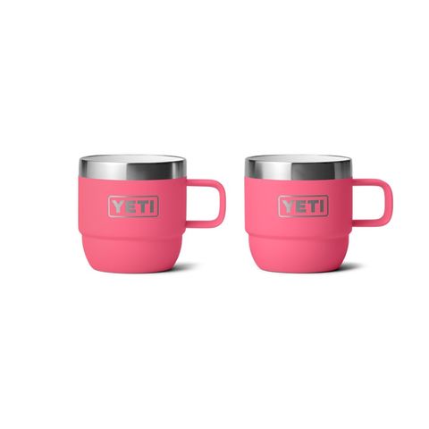 Yeti Rambler 6oz Mug 2pk Tropical Pink