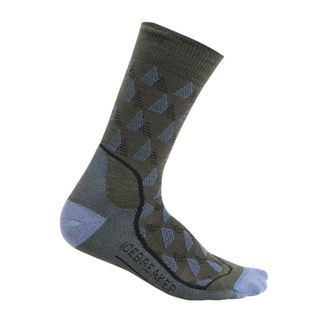 Icebreaker Men's Crew Hike - Light Cushion - Elevation Loden