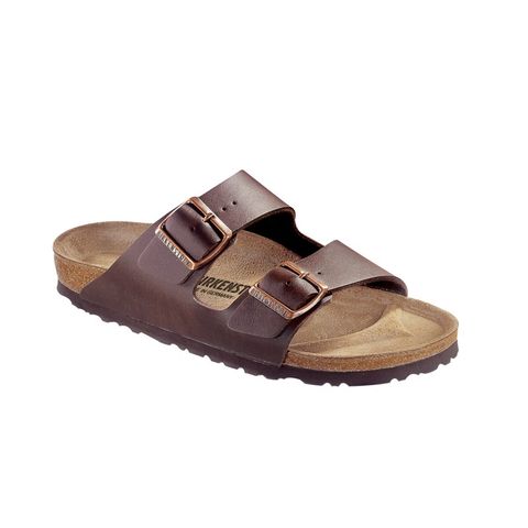 Birkenstock Arizona Birko-flor - Regular - Dark Brown