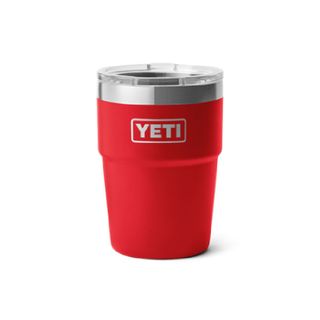 Yeti Rambler 16oz Stackable Cup - Rescue Red