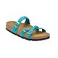 Birkenstock Franca Braided Oiled Leather - Regular - Biscay Bay