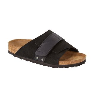 Birkenstock Kyoto Suede / Nubuck Leather - Narrow - Black