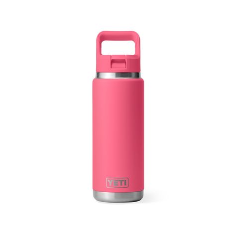 Yeti Rambler 26oz Straw Tropical Pink