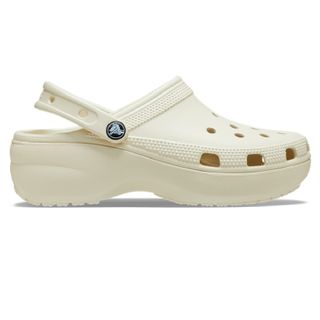 Crocs Classic Platform Clog - Bone