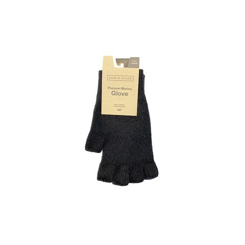 Noble Wilde Fingerless Gloves - Black