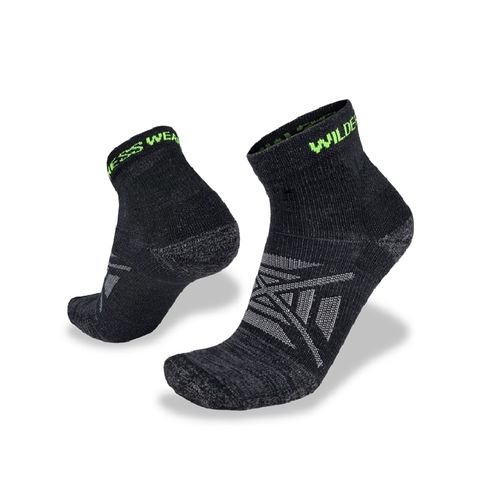 Wilderness Wear Unisex Atmosphere L Trail Socks - Black