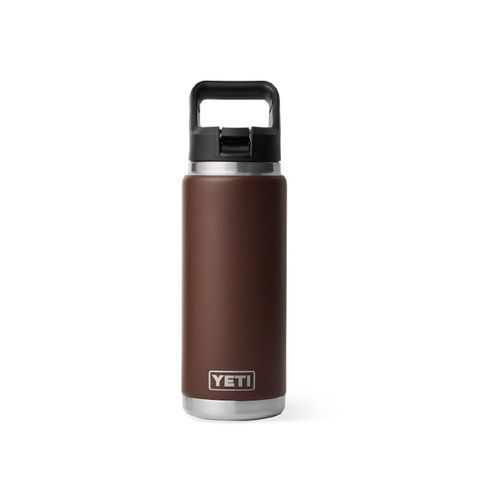 Yeti Rambler 26oz Straw Wetlands Brown