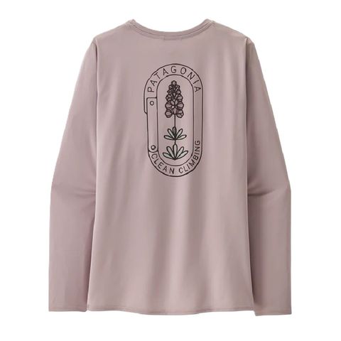 Patagonia Women&rsquo;s Capilene Cool Long Sleeve Clean Climb - Echo Purple