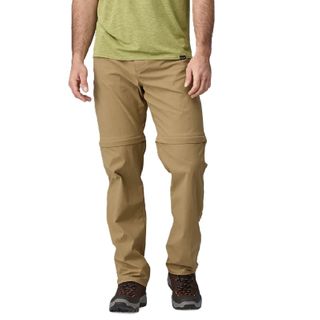 Patagonia Men's Quandary Convertable Pants Regular Length - Classic Tan