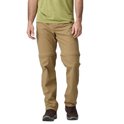 Patagonia Men's Quandary Convertable Pants Regular Length - Classic Tan