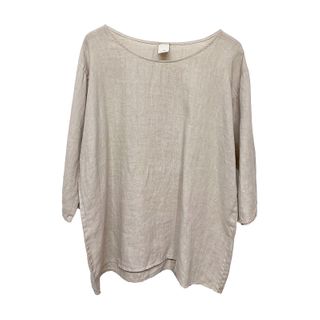 Montaigne Linen Top - Natural