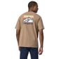 Patagonia Men's Line Logo Ridge Pocket Responsibili-tee - Grayling Brown