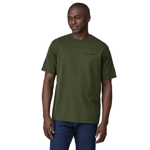 Patagonia Men's P-6 Logo Responsibili-tee - Torrey Pine Green