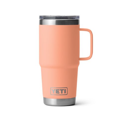 Yeti Rambler 20oz Travel Mug Peach