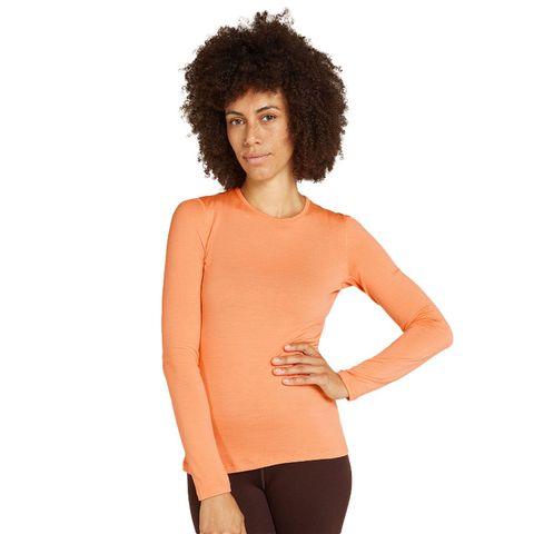 Icebreaker Womens's Merino 260 Tech Long Sleeve Crew - Feldspar