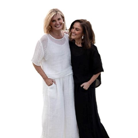 Eadie Lifestyle Olivia Linen Top - White