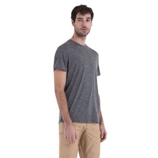 Icebreaker Merino 150 Tech Lite T-shirt - Gritstone Heather