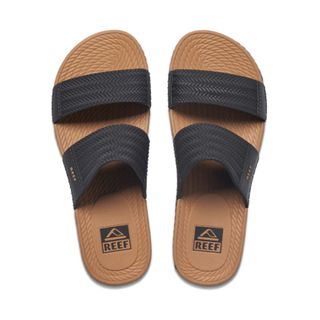 Reef Women's Water Vista Slide - Black / Tan