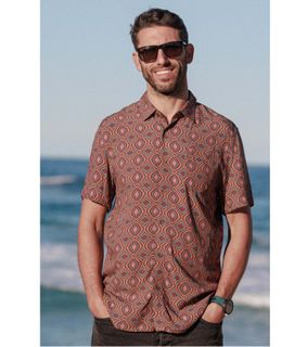 Skumi Men's Shirt - Blue Eyes Red Lips