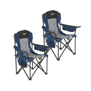 Oztrail Titan Elite Chair Twin Pack