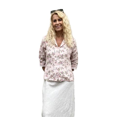 Jiva Fitted Shirt - Blossom & Bird