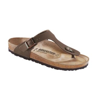 Birkenstock Gizeh Birkibuc - Regular - Mocca