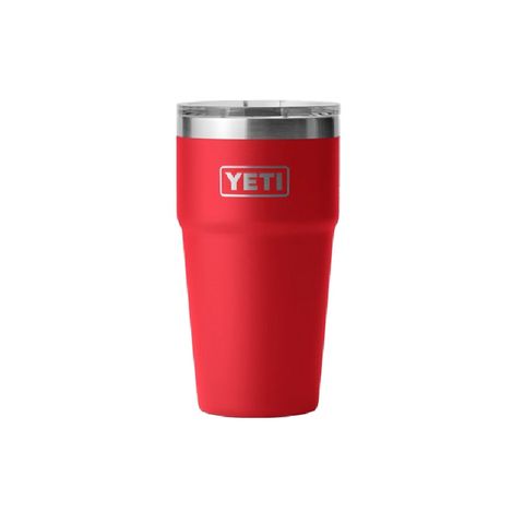 Yeti Rambler 20oz Cup Stack Red