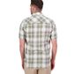 Swandri Men's Greerton Short Sleeve Shirt - Olive Grid