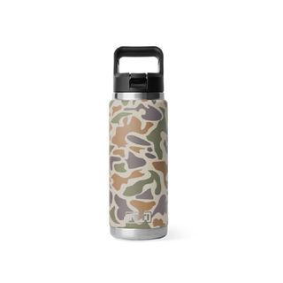 Yeti Rambler 26oz Straw Bottle - Tan Camo