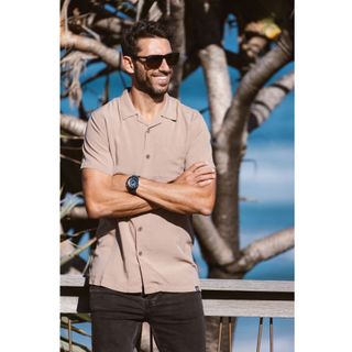 Skumi Men's Shirt - Mocha