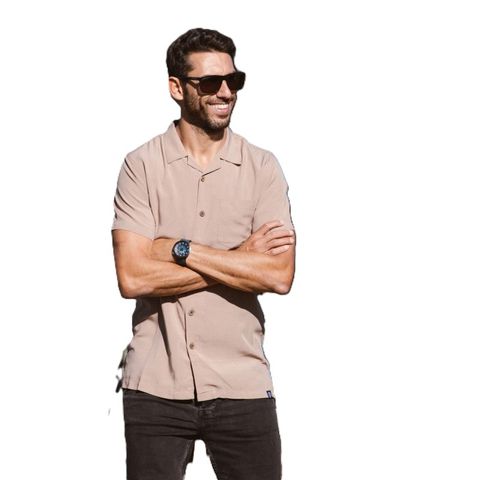 Skumi Men's Shirt - Mocha