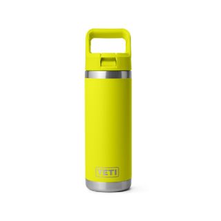Yeti Rambler 18oz Straw Bottle - Firefly Yellow