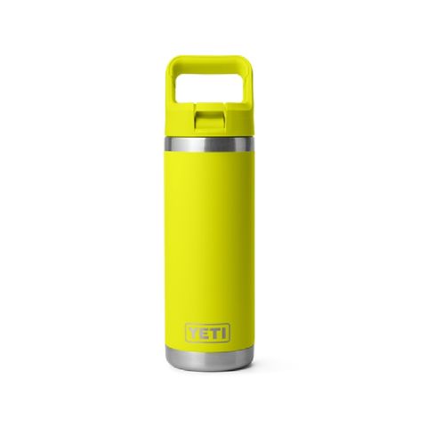 Yeti Rambler 18oz Straw Firefly Yellow