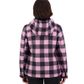 Swandri Women's Seattle Wool Hoodie - Shadow Blossom Check
