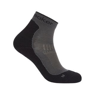 Icebreaker Women's Mini Hike - Light Cushion - Black / Obsidian