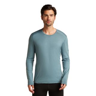 Icebreaker Men's Merino 200 Oasis Crew - Blue Ash