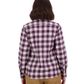 Swandri Women's Taranaki Shirt - Dark Plum / Pumice