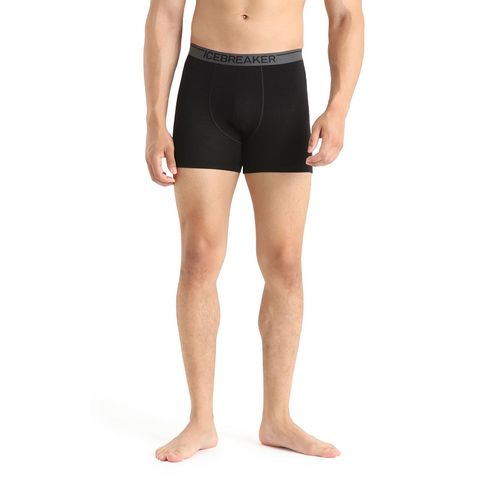 Icebreaker Men's Anatomica Boxers - Black