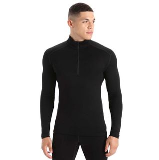 Icebreaker Men's 260 Tech Half Zip - Black