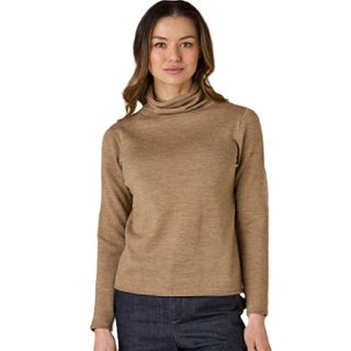 Uimi Women's Rollo Top - Cashew