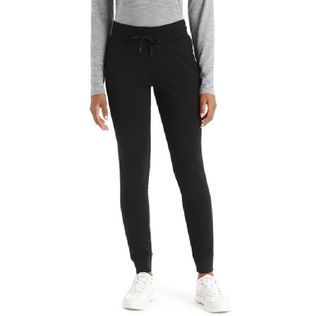 Icebreaker Women's Merino Blend 200 Crush Pants - Black