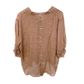 Worthier Women's Aurora Linen Top - Clay