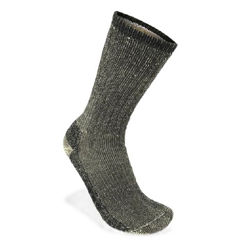 Wilderness Wear Unisex Merino Yak Mountaineer Socks - Black / Tan