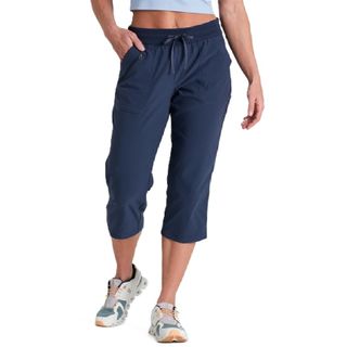 Kuhl Women's Trekr Pull On Kapri Pant - Indigo