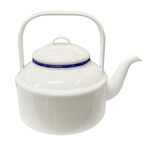 Falcon Enamel 3l Tea Kettle White