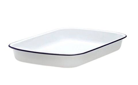 Falcon Enamel 31cm Baking Pan White