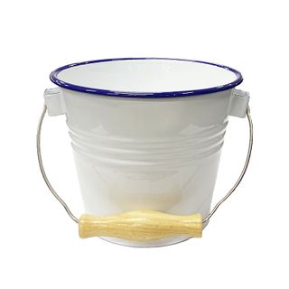 Falcon Enamel 2 Litre Bucket - White