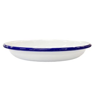 Falcon Enamel 20cm Pasta Plate - White