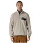Patagonia Men's Lightweight Synchilla Snap-t Fleece Pullover - Oatmeal Heather With Smoulder Blue